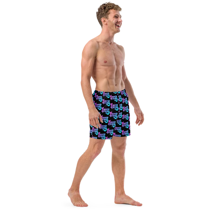 Patterned Swimtrunks - Black product image (2)