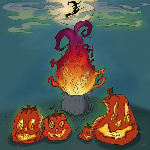 #HappyHalloween! 🎃 To celebrate this spooky day, our Work of Art interns Tania B. and Alyssa V. created the following piece.
...