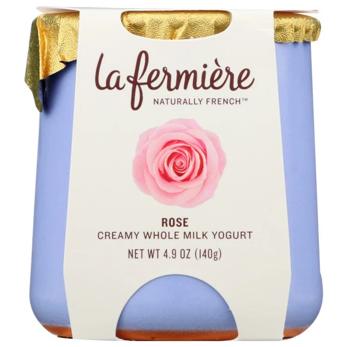 LA FERMIERE: Yogurt French Rose, 4.9 oz product image (1)