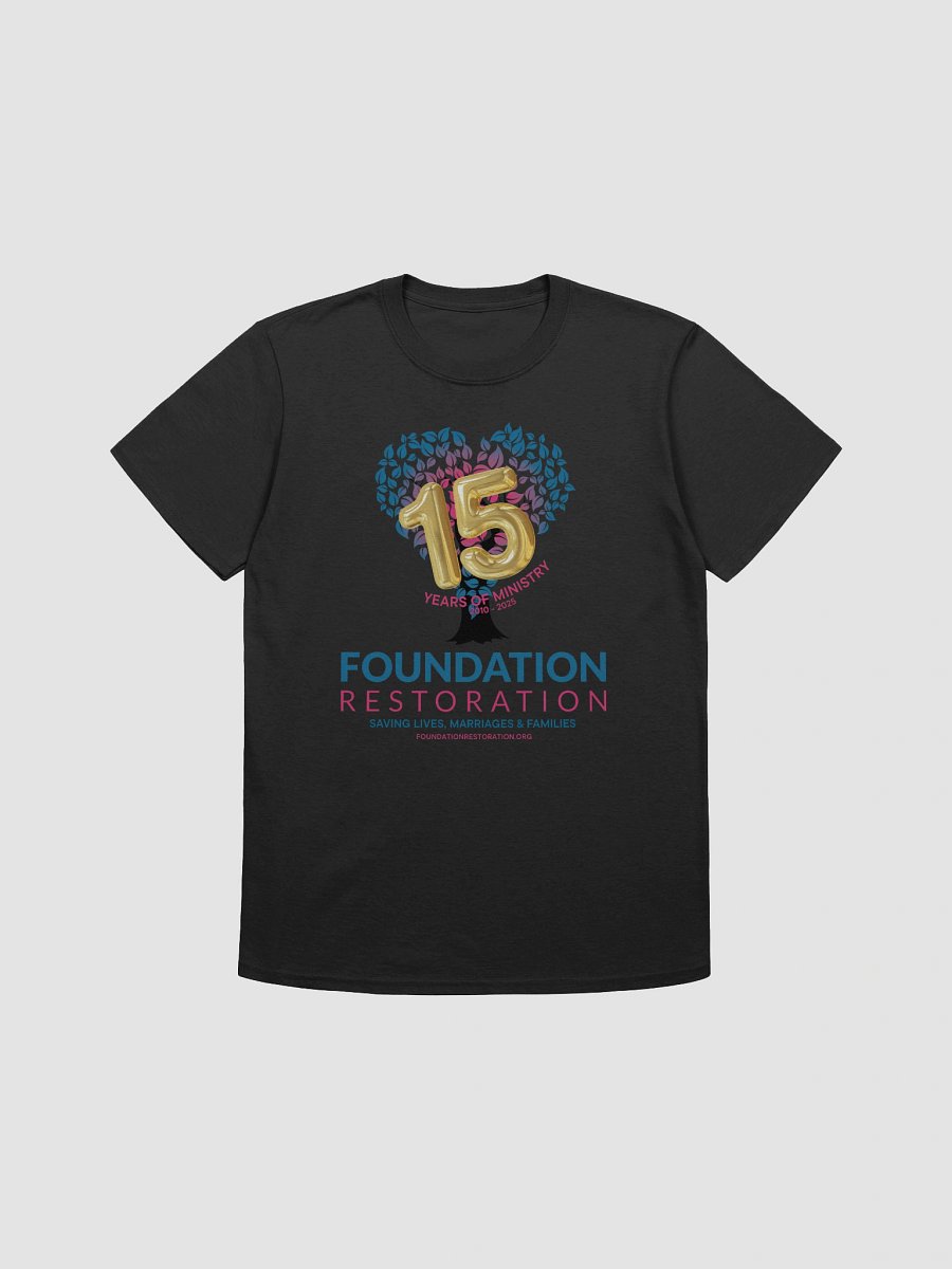 15 Years of Ministry Commemorative T-Shirt product image (3)