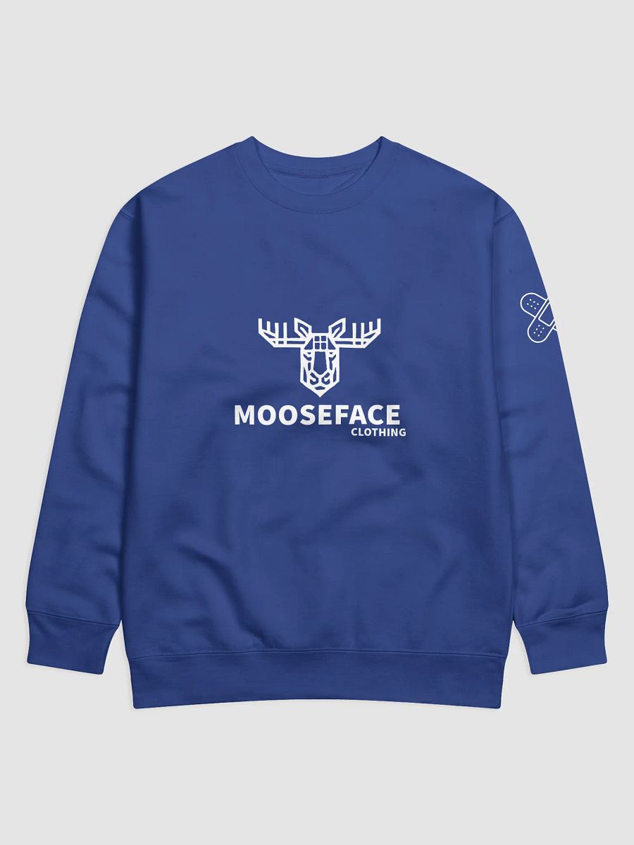 MooseFace Stencil Cut Motivation Sweater- Cotton Heritage product image (1)