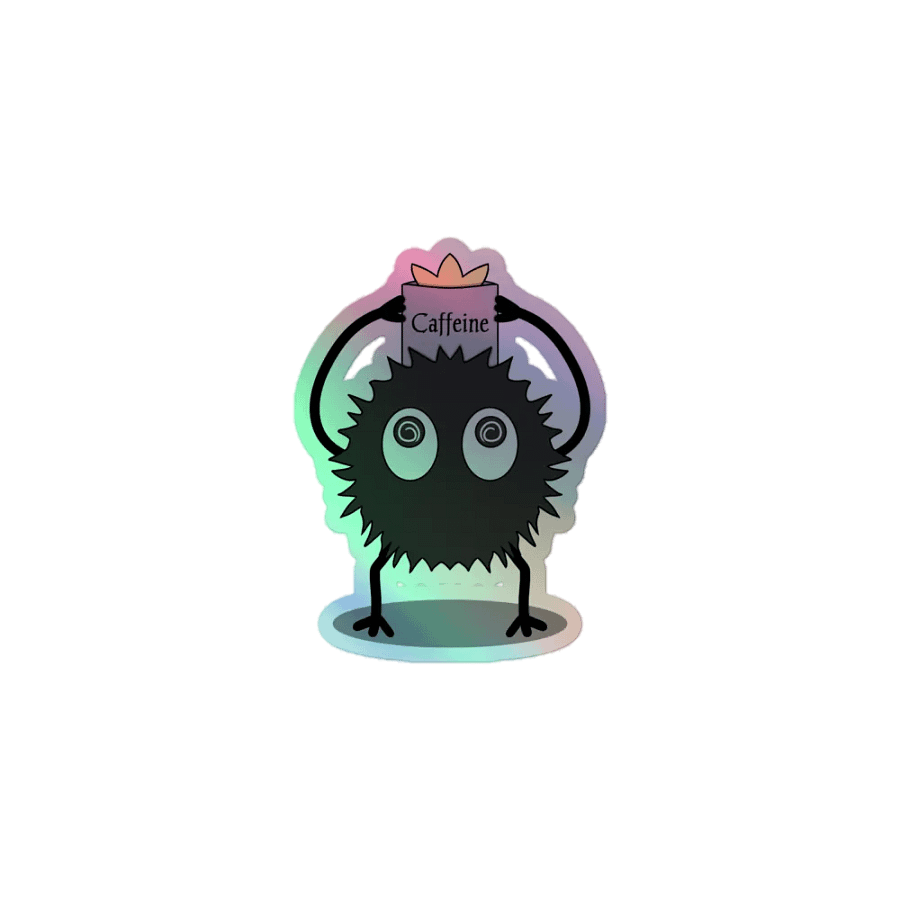 Caffeine Addicted Sootball | Stickers product image (1)