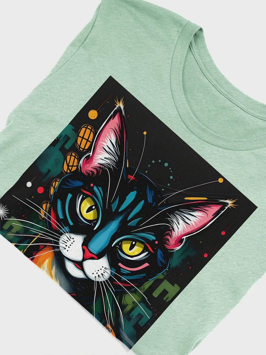 mystery kitty Iconic Bella+Canvas Supersoft Tee product image (5)