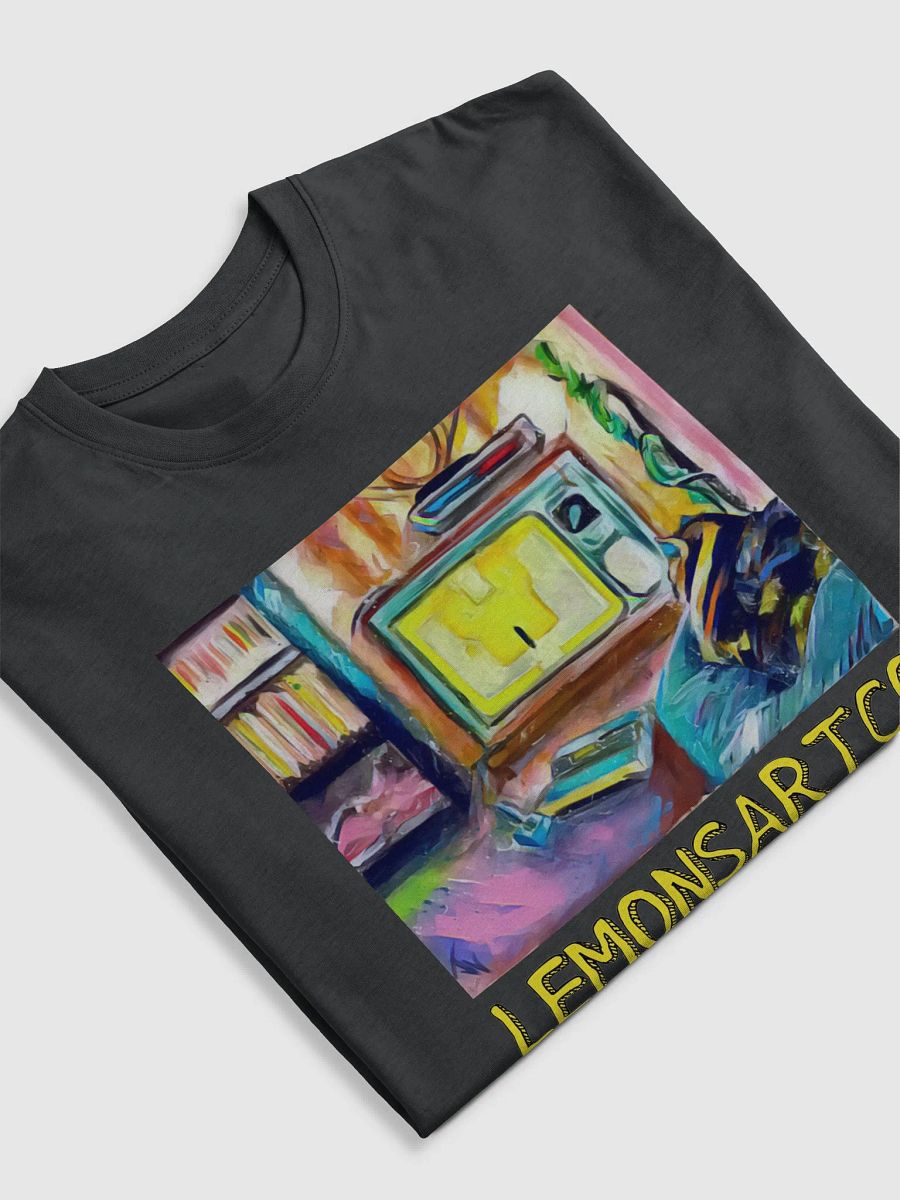 Gamer Cat 80's Vibes Tee product image (33)