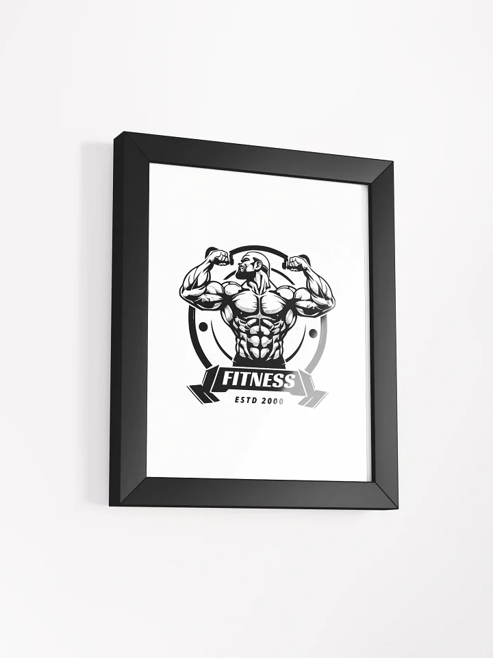 Muscle Man Fitness Flex Framed Poster product image (2)