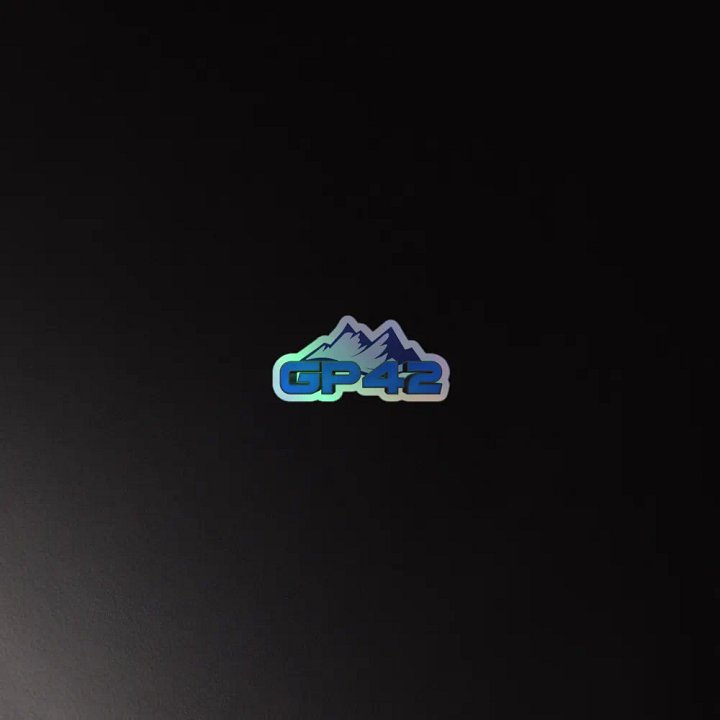 GP42 Holo Sticker product image (4)
