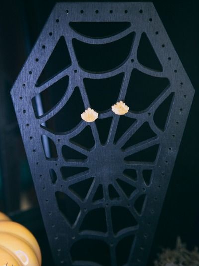 Golden Hour Leaves Studs product image (1)