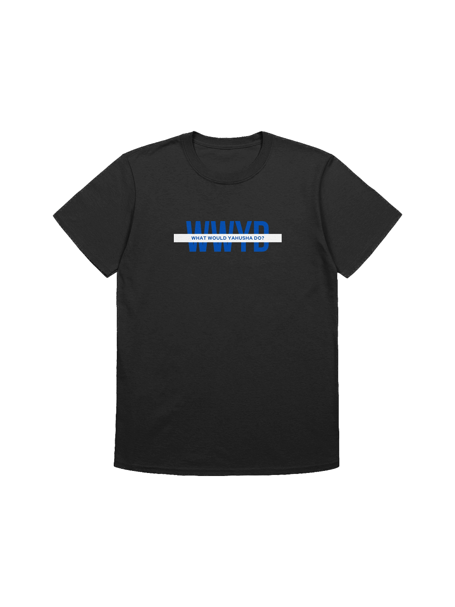 WWYD Blue Ink Black T-shirt product image (1)