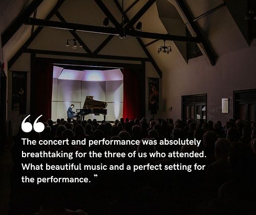 Rave reviews from our sold out concert last week featuring @ericlupianist! What a sensational night!

 #Risca #recital #RIart...