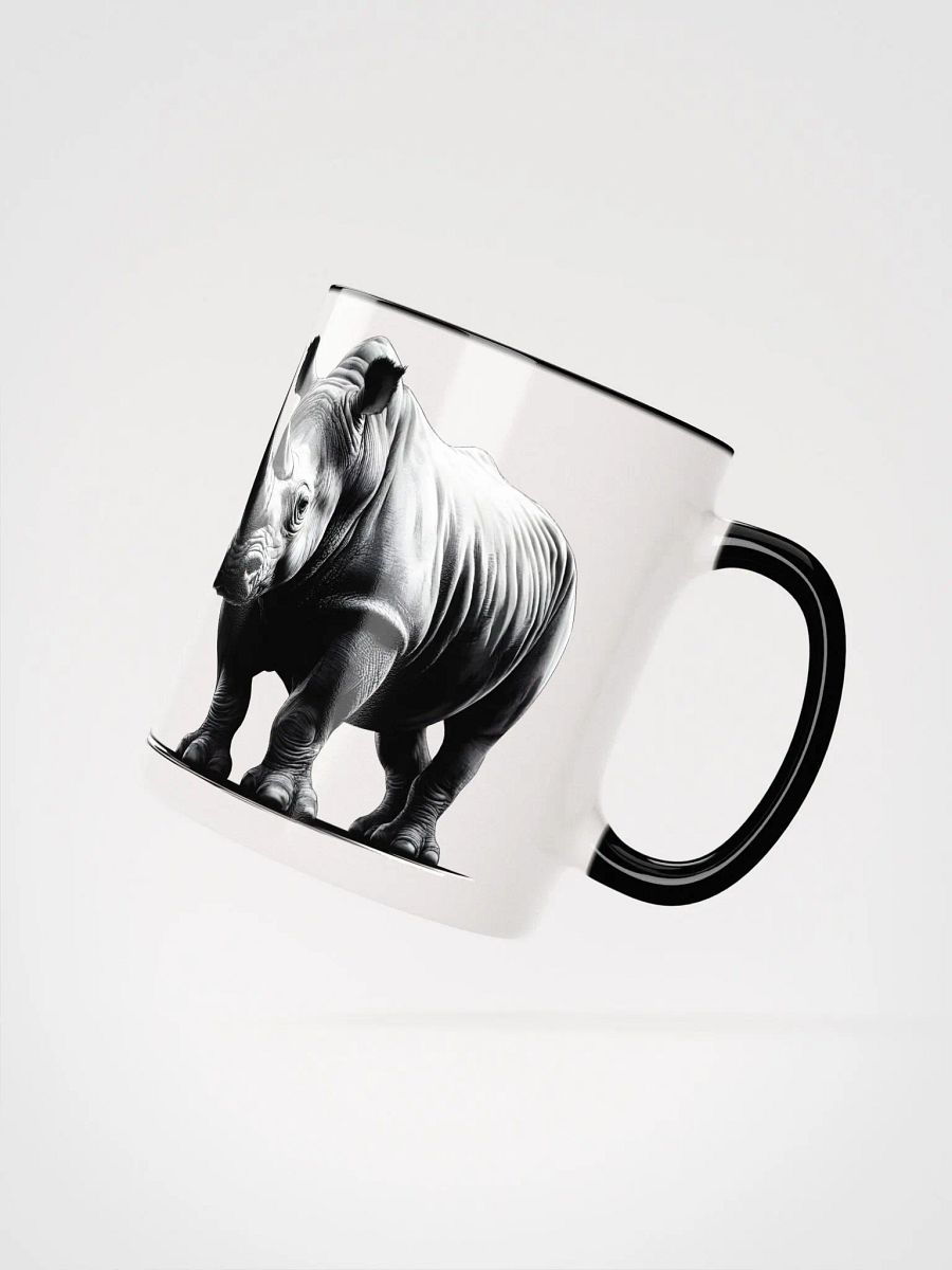 African Wild Rhino Ceramic Mug product image (3)