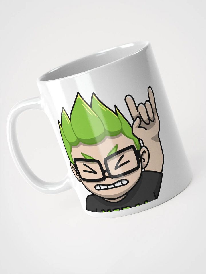 Headbang Emote Mug (White) product image (1)