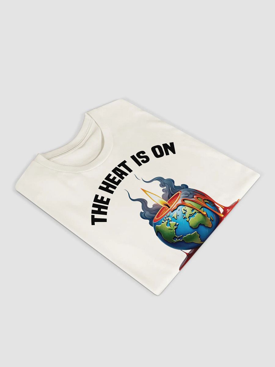 The Heat is On - One Earth One Chance Crew Neck T-Shirt product image (6)