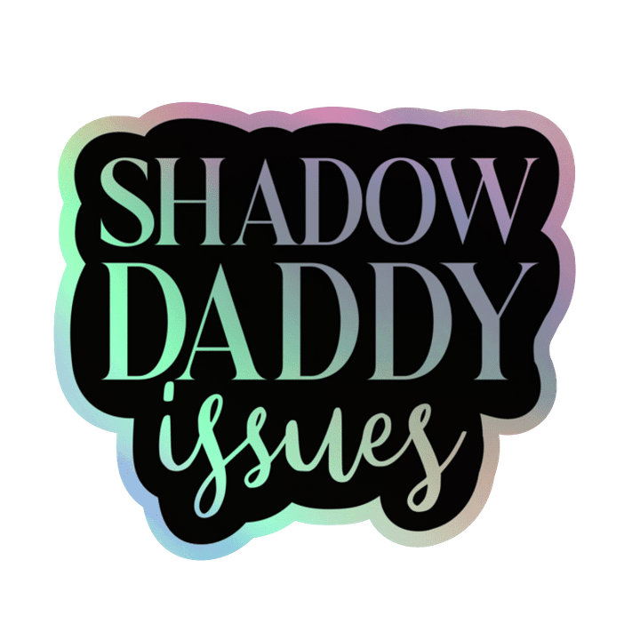 Shadow Daddy Issues Holographic Sticker product image (1)