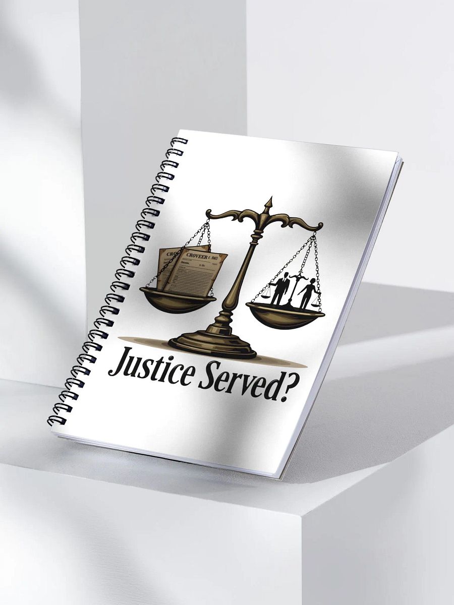 Justice Served? Notebook product image (3)