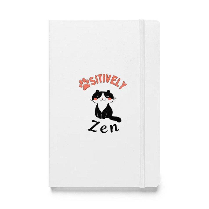 'PAWsitively Zen' Hardcover Notebook product image (1)