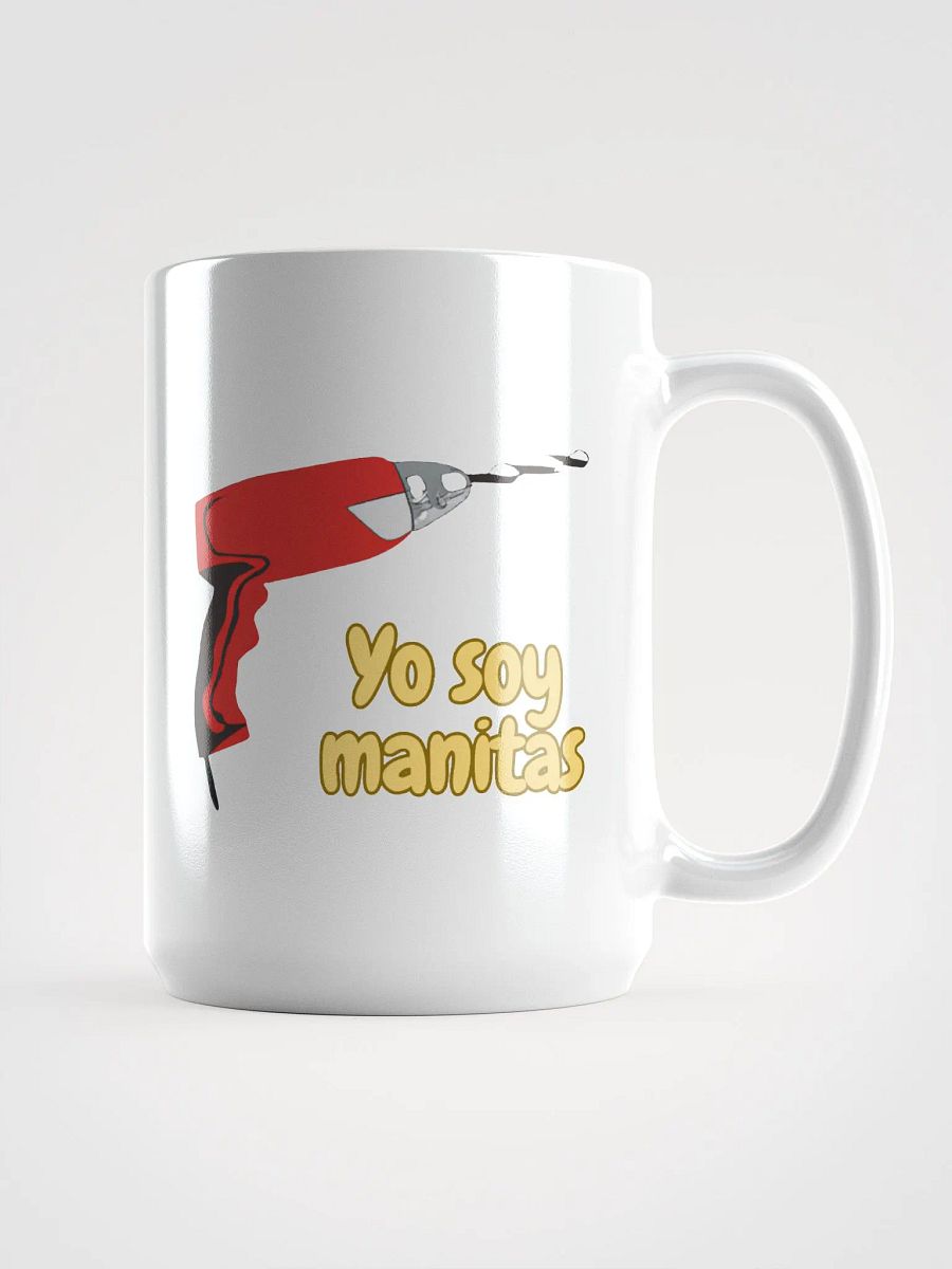 Taza blanca brillante product image (1)