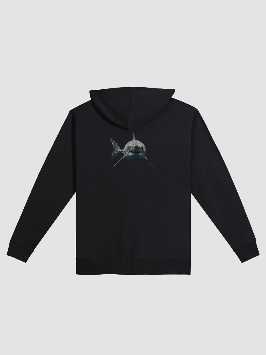 Great White Shark Fleece Zip-Up Hoodie product image (2)