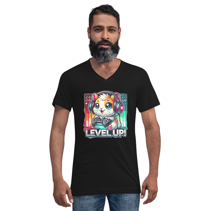 Bella+Canvas Short Sleeve V-Neck Jersey T-Shirt product image (1)