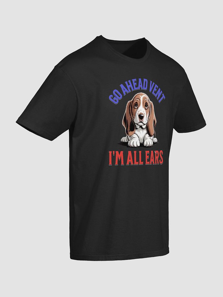 Ears Wide Open Basset Hound T-Shirt product image (2)