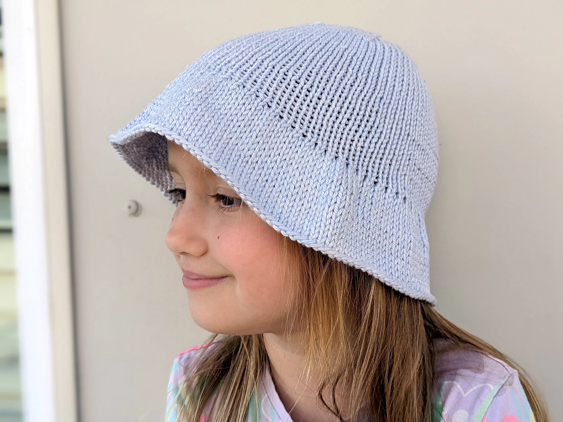 Knit Summer Bucket Hat Pattern product image (4)
