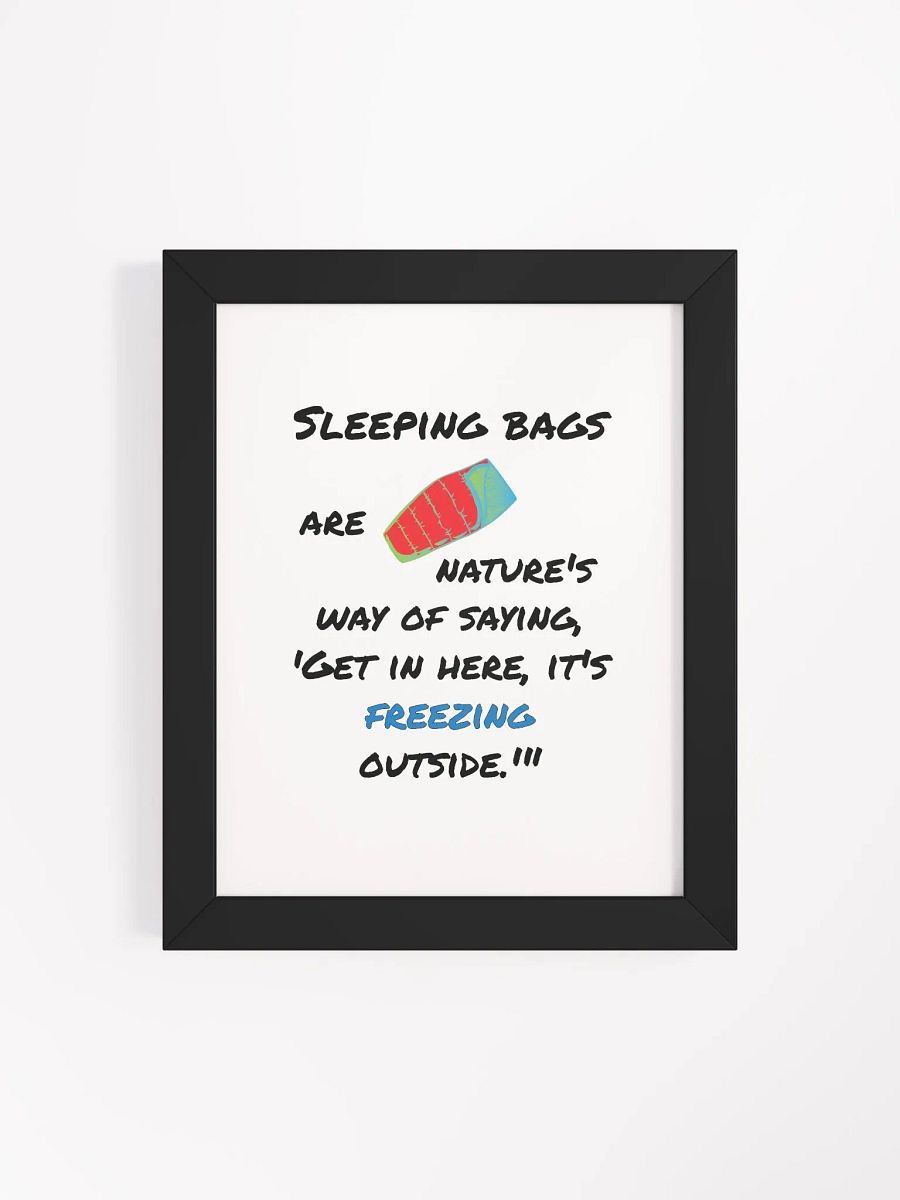 Arctic Chill Framed Matte Poster product image (26)