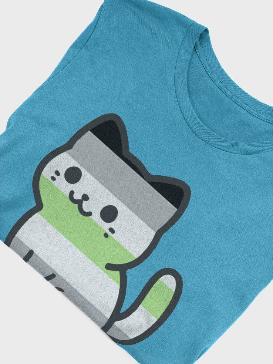 Agender Pride Kitty Woman's Shirt product image (55)