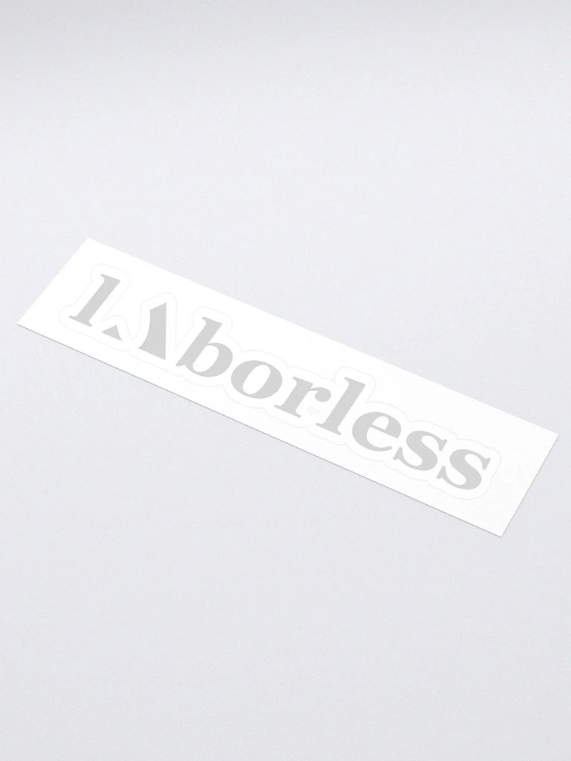 Kiss Cut Stickers - Laborless Logo