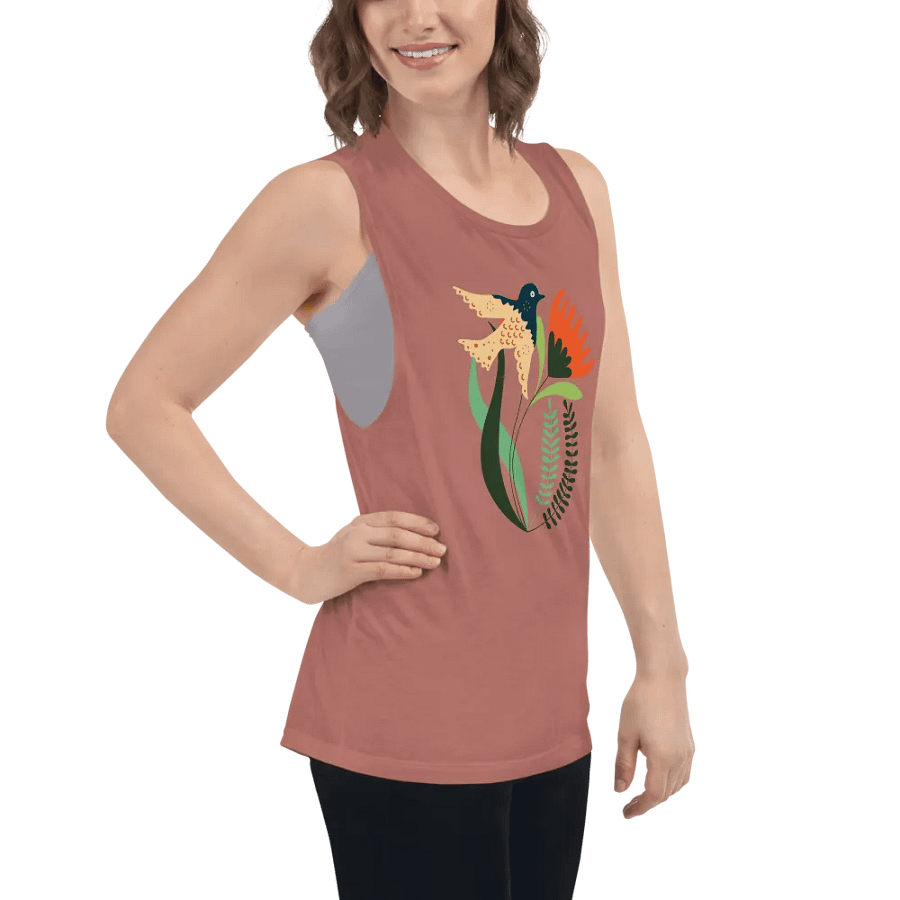 Flight of the Tropics Muscle Tank product image (11)