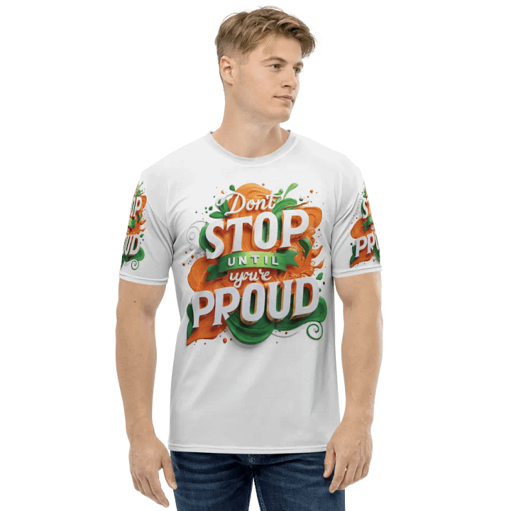 Don't stop T shirt product image (1)