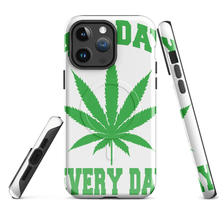 Green Cannabis Leaf | MagSafe® Tough Case product image (1)