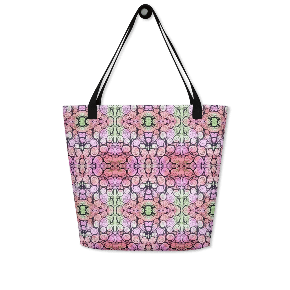 Whimsical Spirals All-Over Tote Bag product image (5)