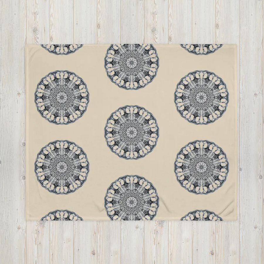 Mystic Mandala Throw Blanket product image (7)