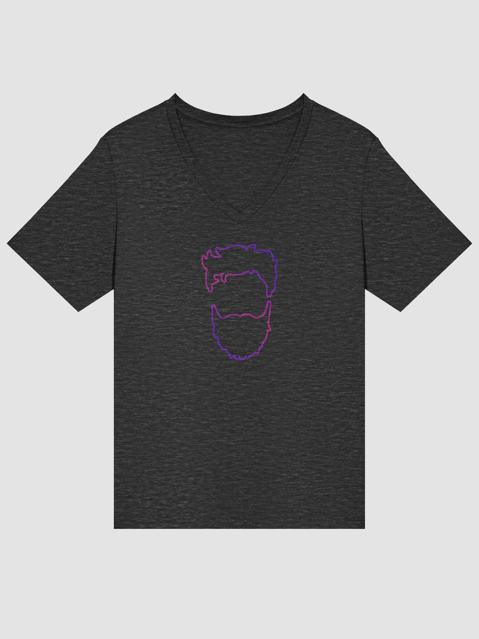EvenSteven Womens V-Neck Relaxed T-Shirt product image (17)