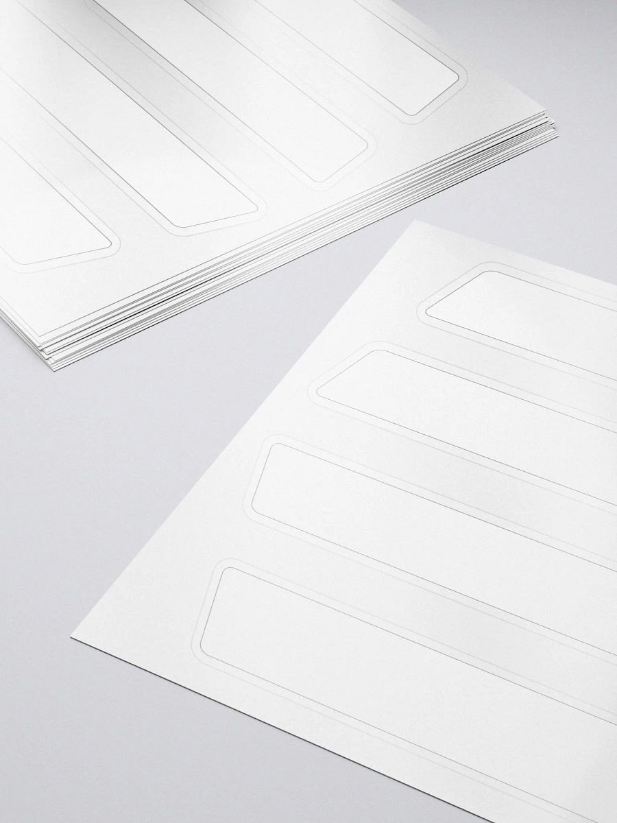 HFG Grill Logo Sticker (White) product image (5)