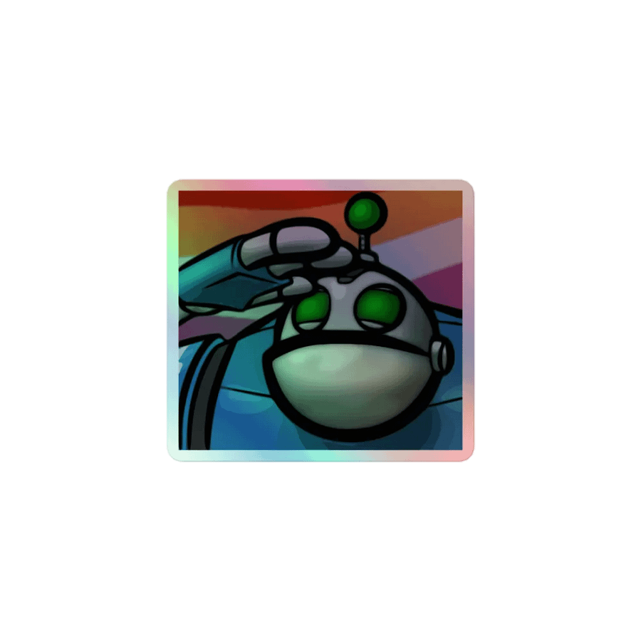 LiftLesbian Holographic Sticker product image (1)