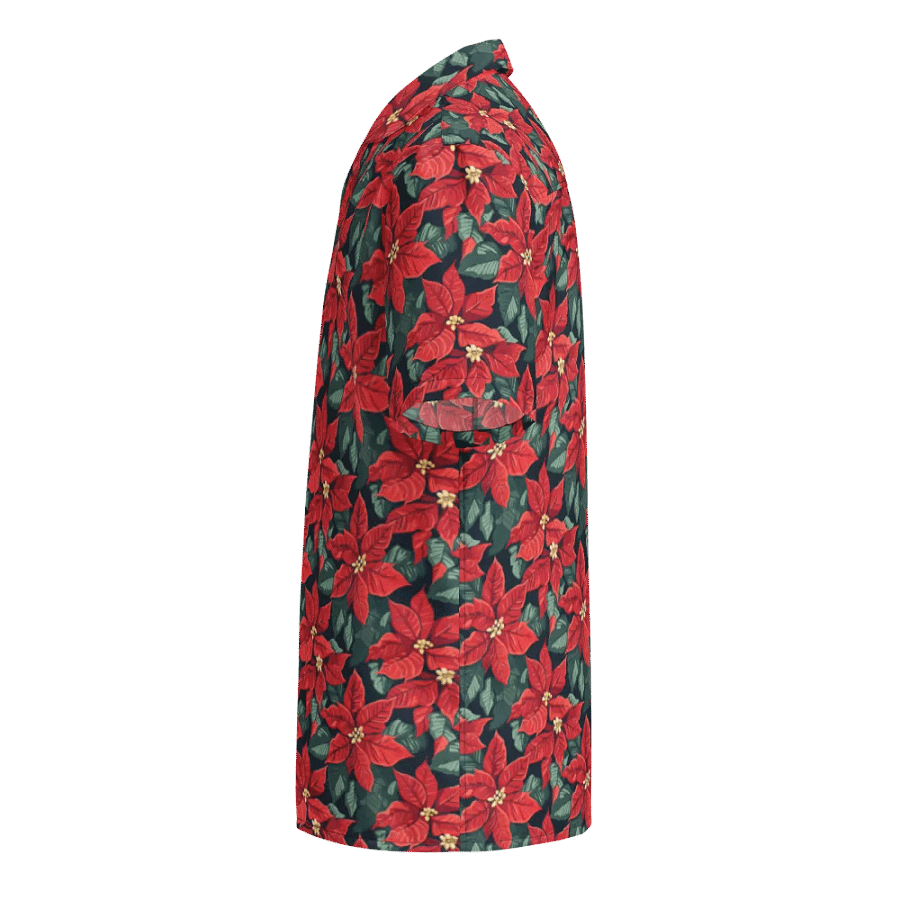 Straight To The Poinsettia Button-Down Shirt product image (4)
