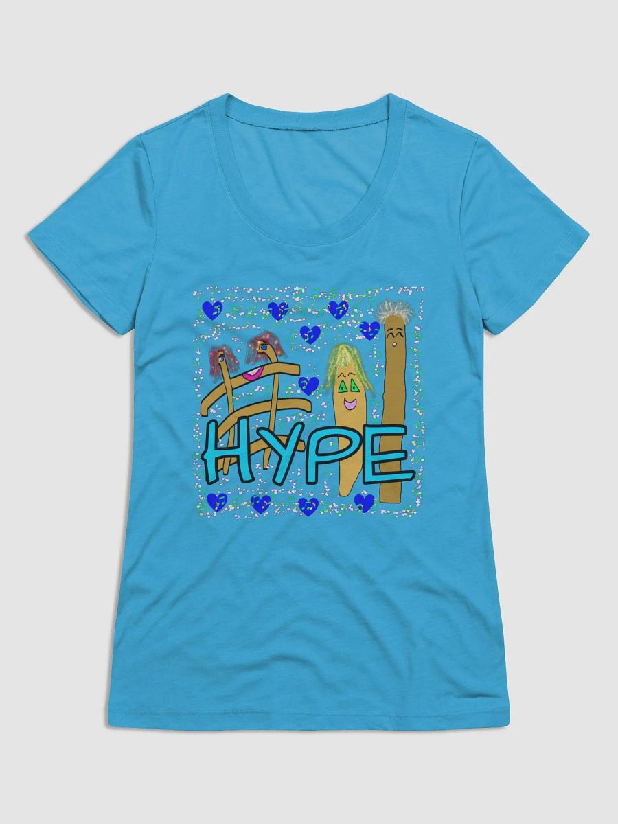 Hype Fries Ladies' Triblend Short Sleeve T-Shirt product image (12)