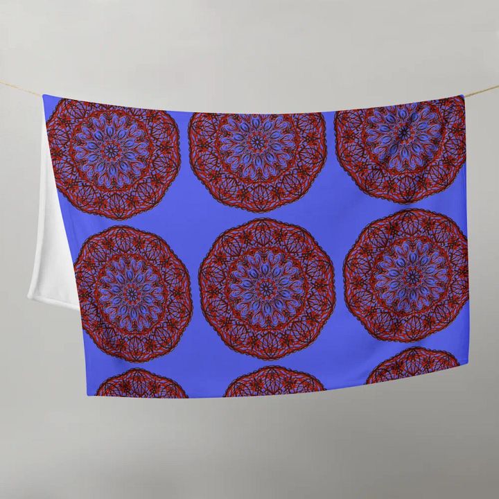 Mystic Mandala Dream Throw Blanket product image (2)