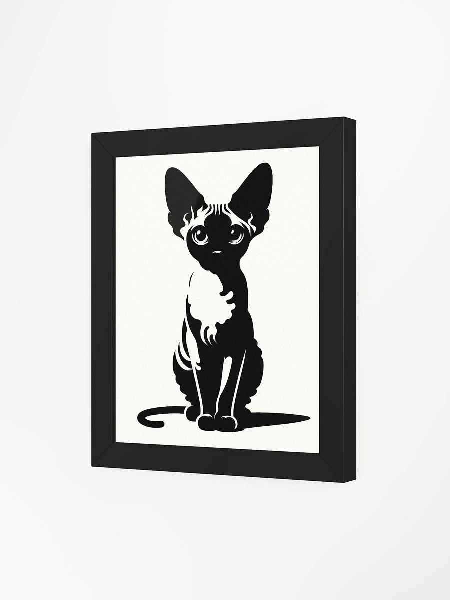 Framed High-Quality Matte Poster (in): Devon Rex product image (46)