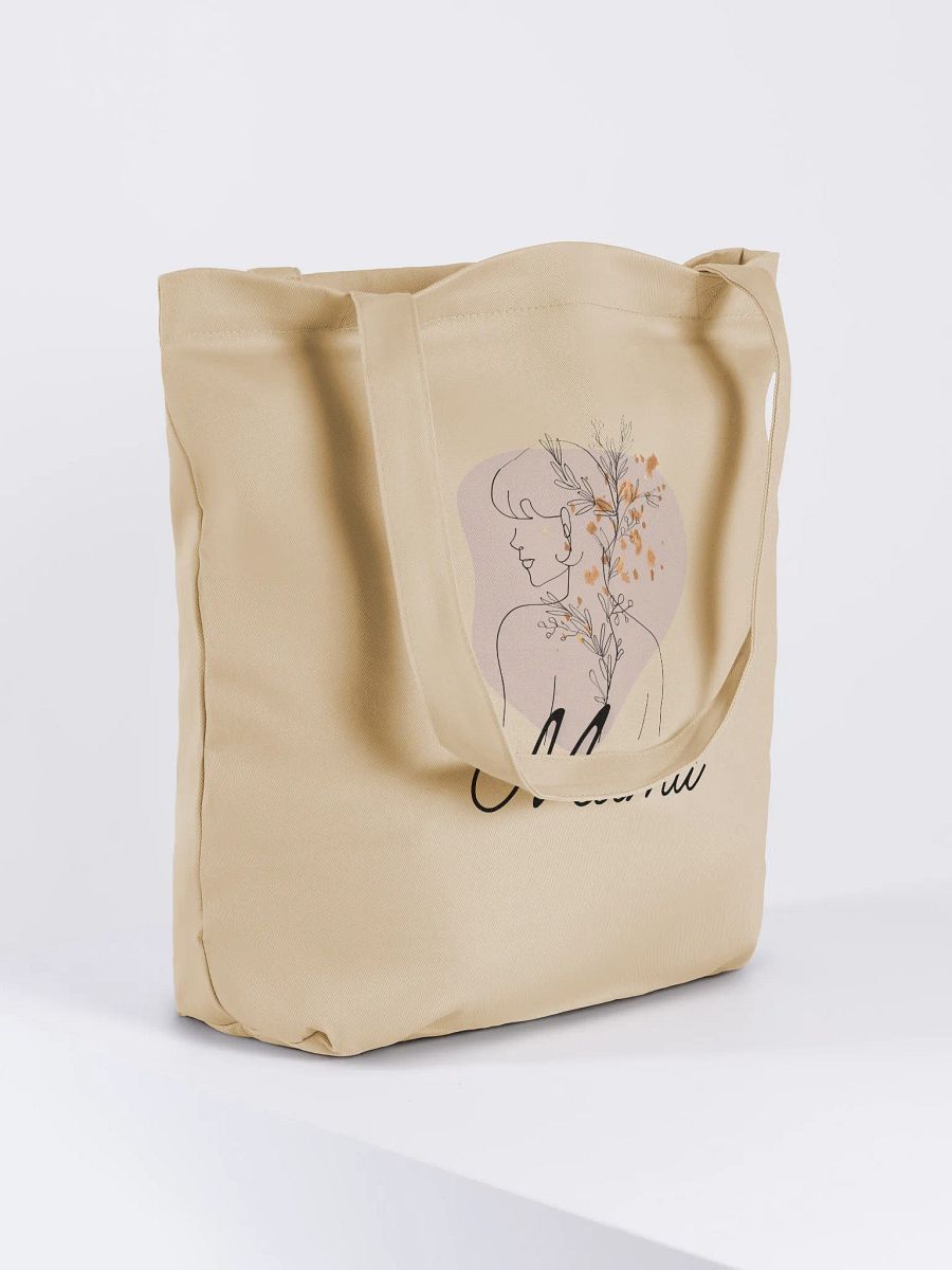 Boho Mother’s Day Mama Design LineArt Tote product image (4)