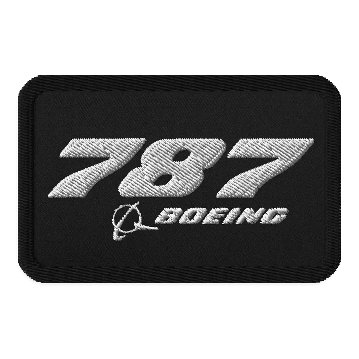 Boeing 787 Dreamliner - Embroidered Patch product image (1)