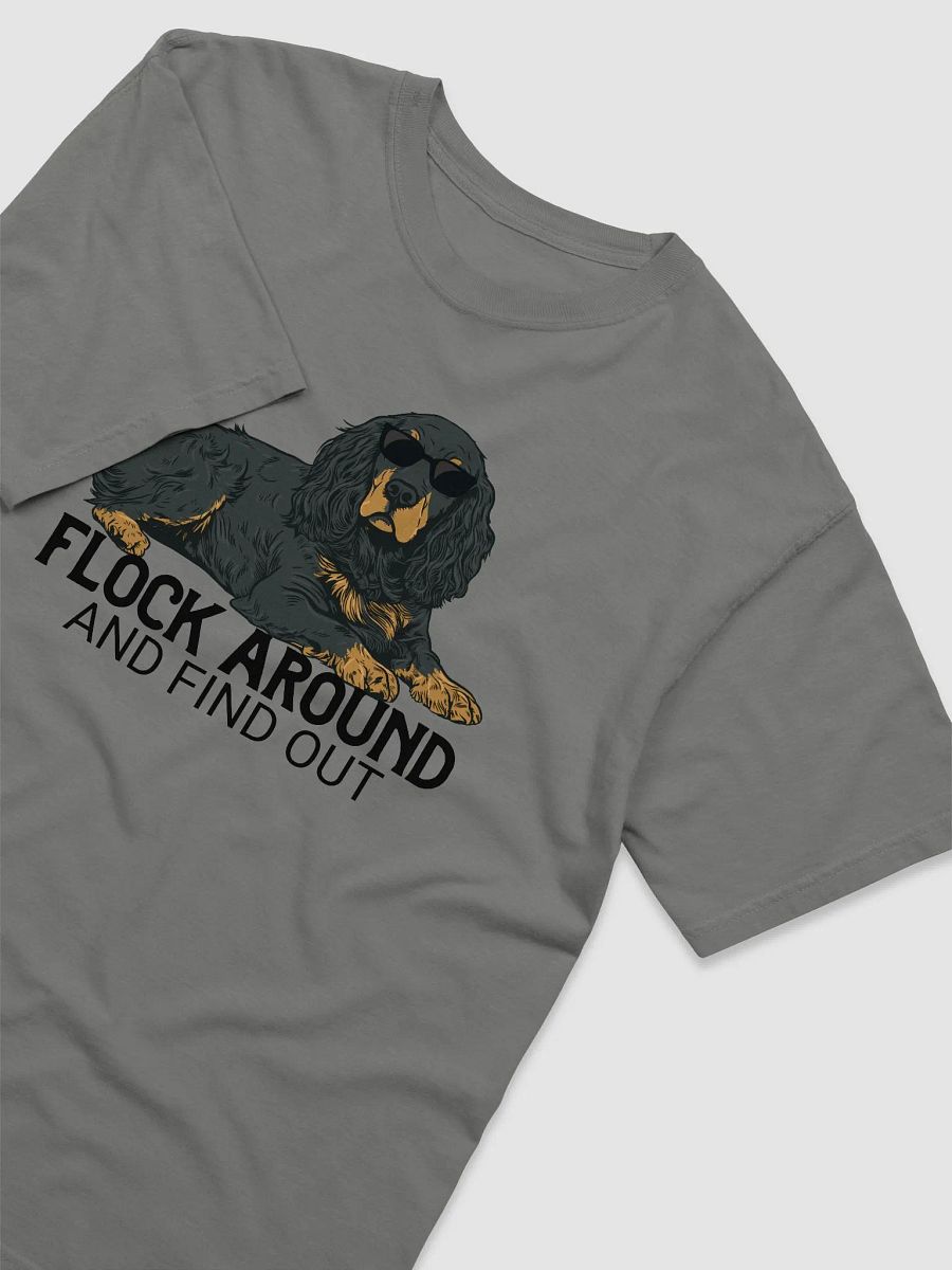 Flock Around and Find Out T-Shirt of a Cocker Spaniel(Black and Tan) | Funny T-Shirt for Hunting Dog Paw-rents product image (25)