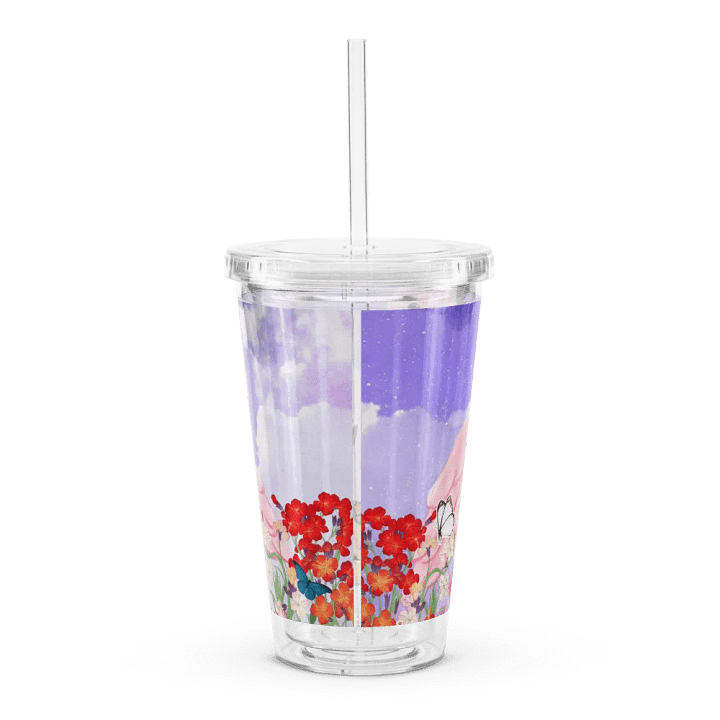 Floral Flamingo Paradise Tumbler product image (2)
