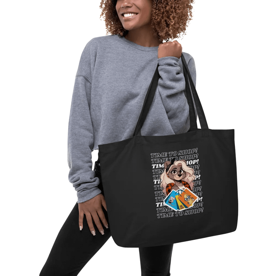 Mama Bear Chic Tote Bag (Dark) product image (5)