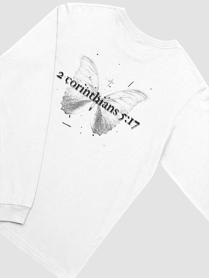 New Creation Unisex White Long Sleeve Tee product image (1)