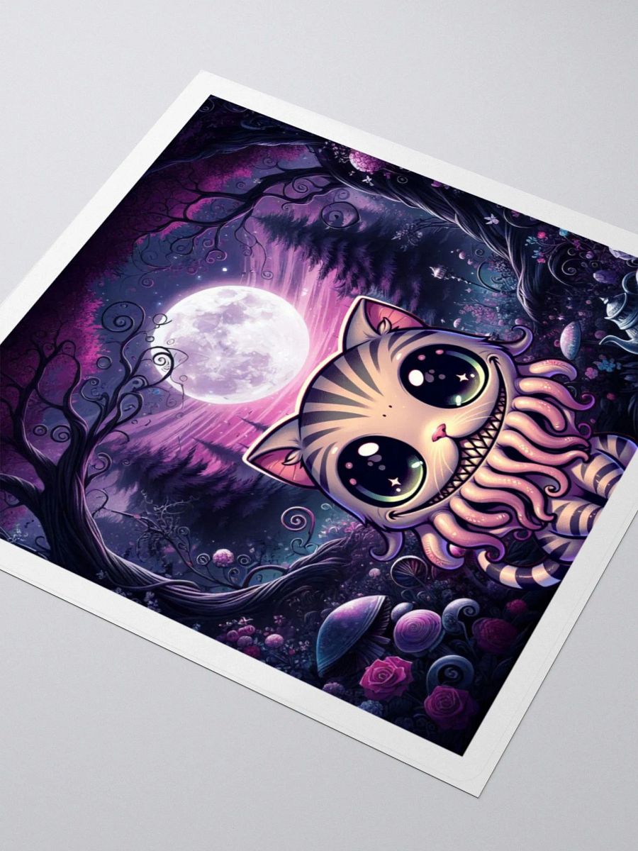 We're All Mad Here - Cheshire Cthulhucat Sticker product image (9)