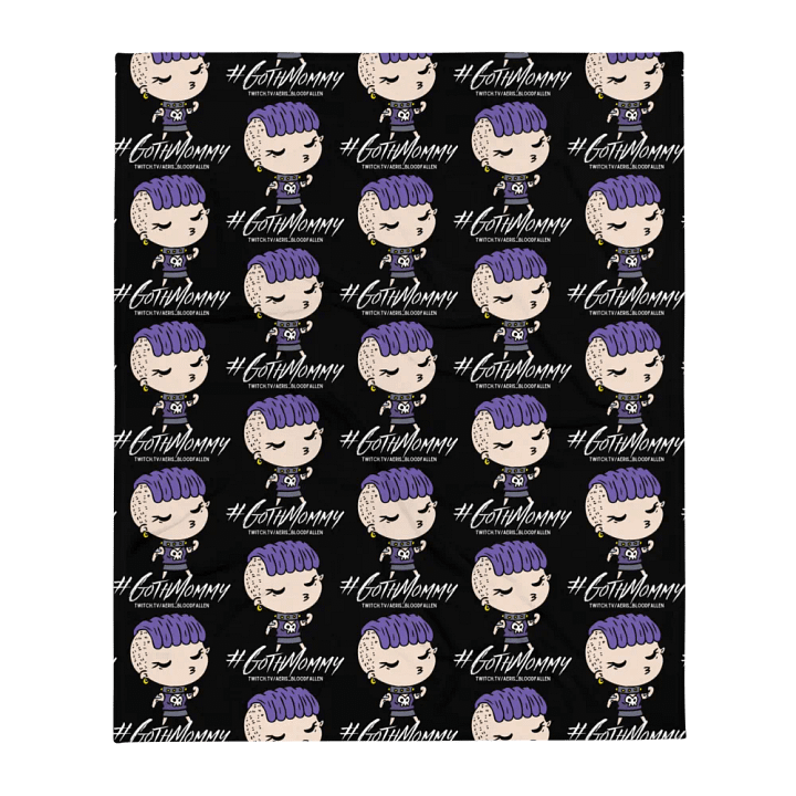 Goth_Mommy_Throw Blanket product image (2)