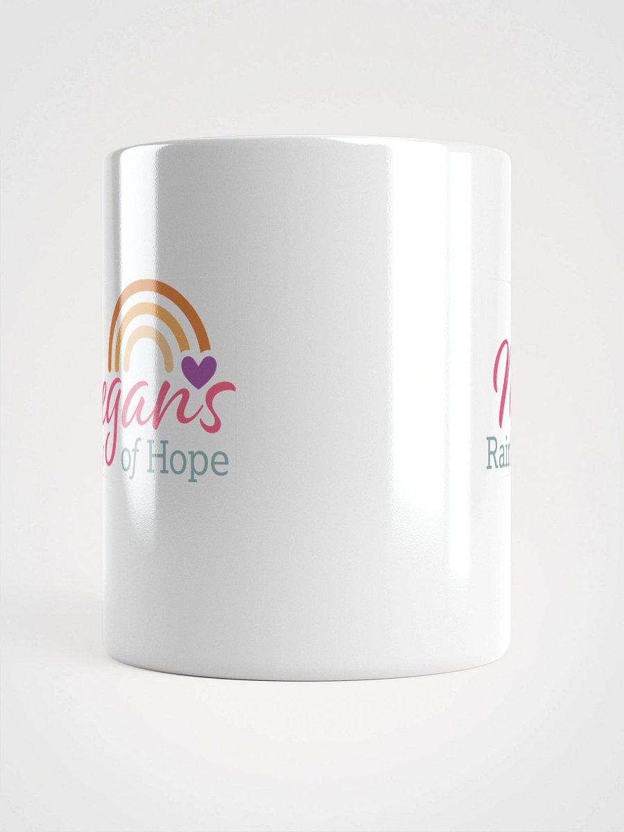 Megan's Rainbow of Hope White Mug product image (6)