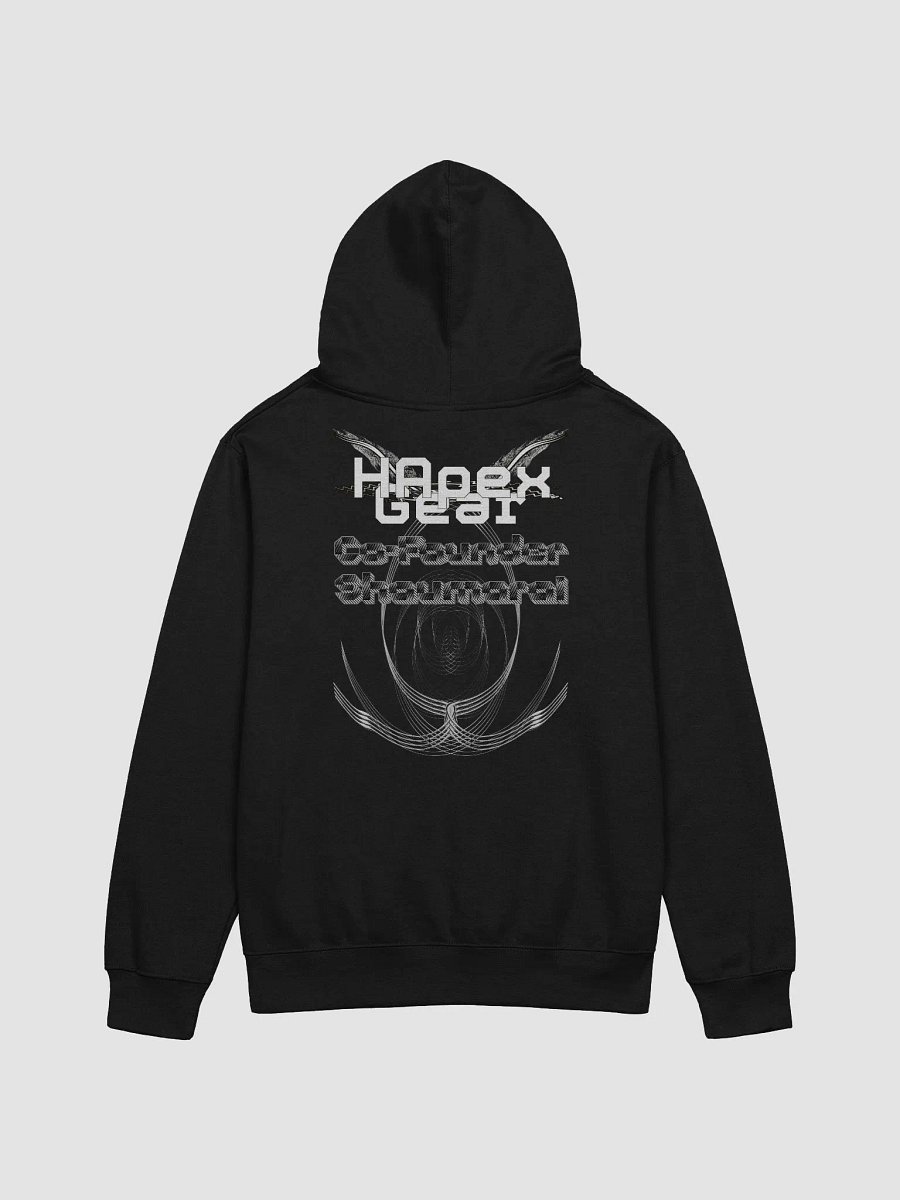 Midweight Hoodie - Co Founder Shaumarai - White HApex Gear White Logo product image (9)