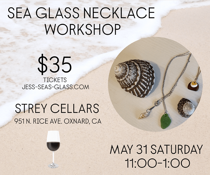 sea glass necklace workshop product image (1)